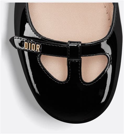 aime dior ballerina pump|Aime Dior Ballerina Pump Black Patent Calfskin .